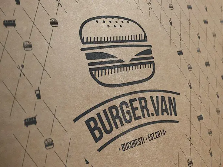 Burgervan bucharest branding