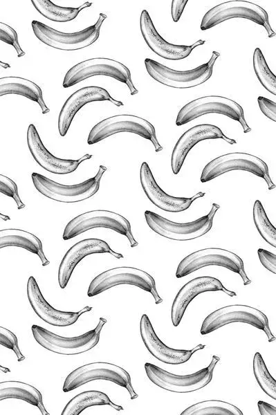 Textures patterns Bananas Sibling & Co.