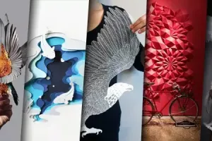 100 créations papier incroyables & originales à découvrir