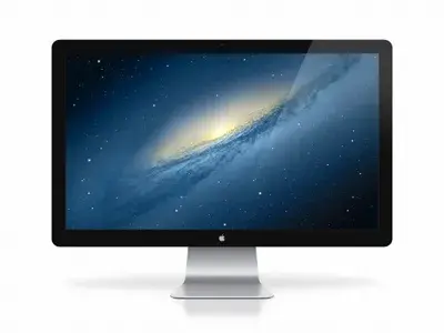 27 apple cinema display psd