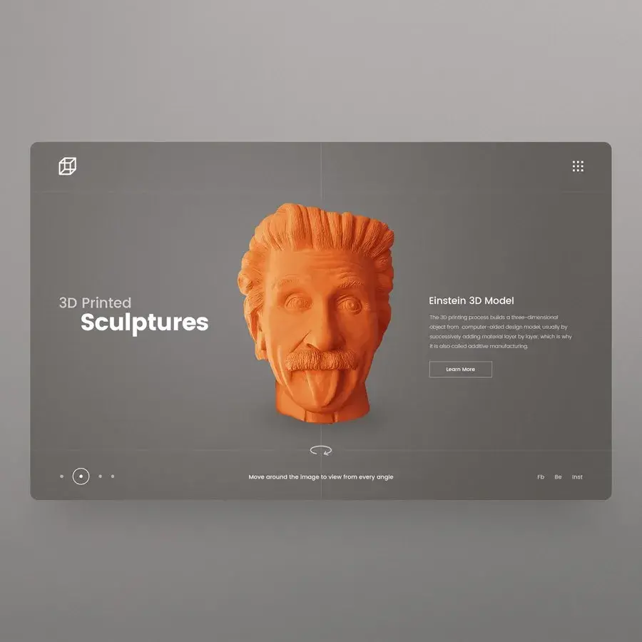 3d printed sculptures