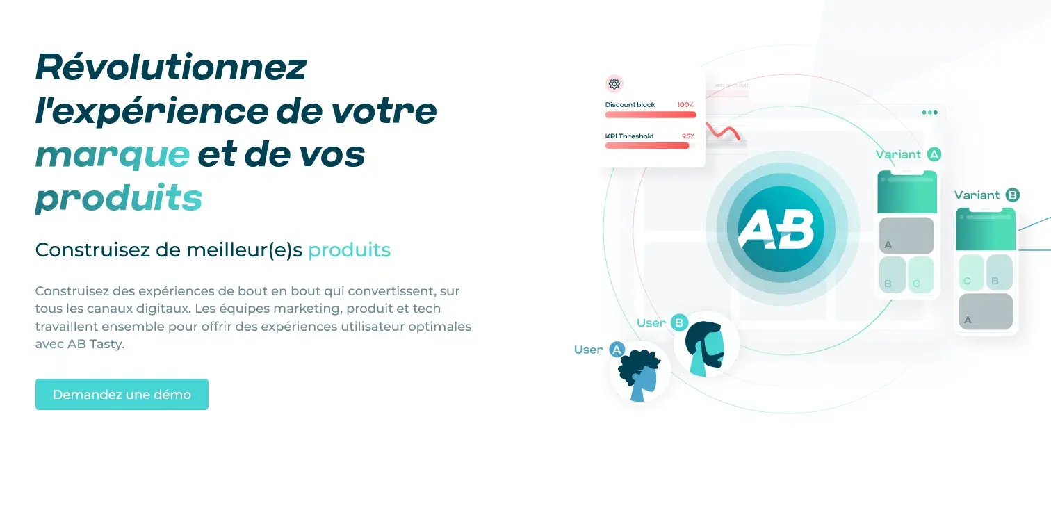 Logiciel ab testing Ab tasty