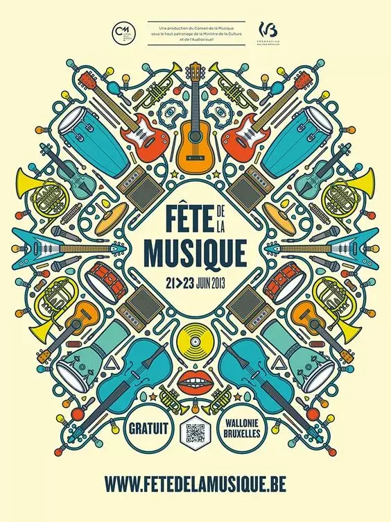 Affiches fete musique 17