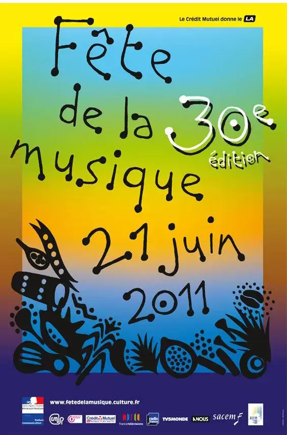 Affiches fete musique 30