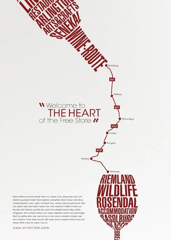 Wine Route Posters par Renate Avis