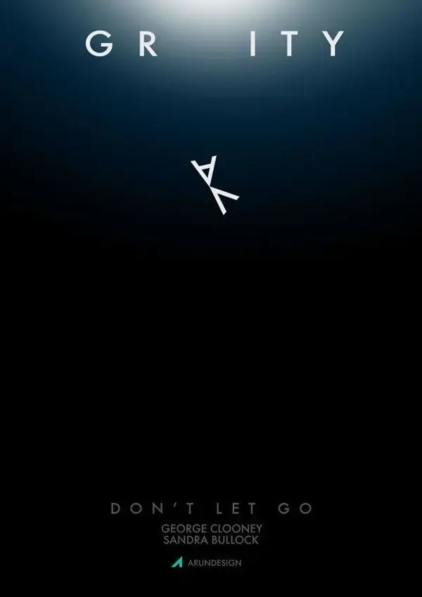 Gravity Movie Poster par ARUN RAJ