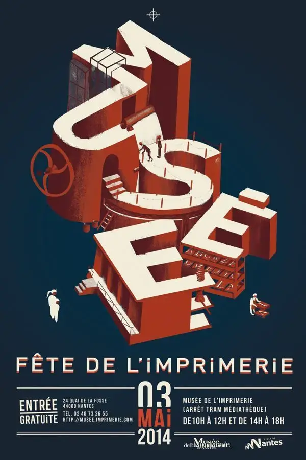 Museum — Fête de l’imprimerie par Axel Bizon