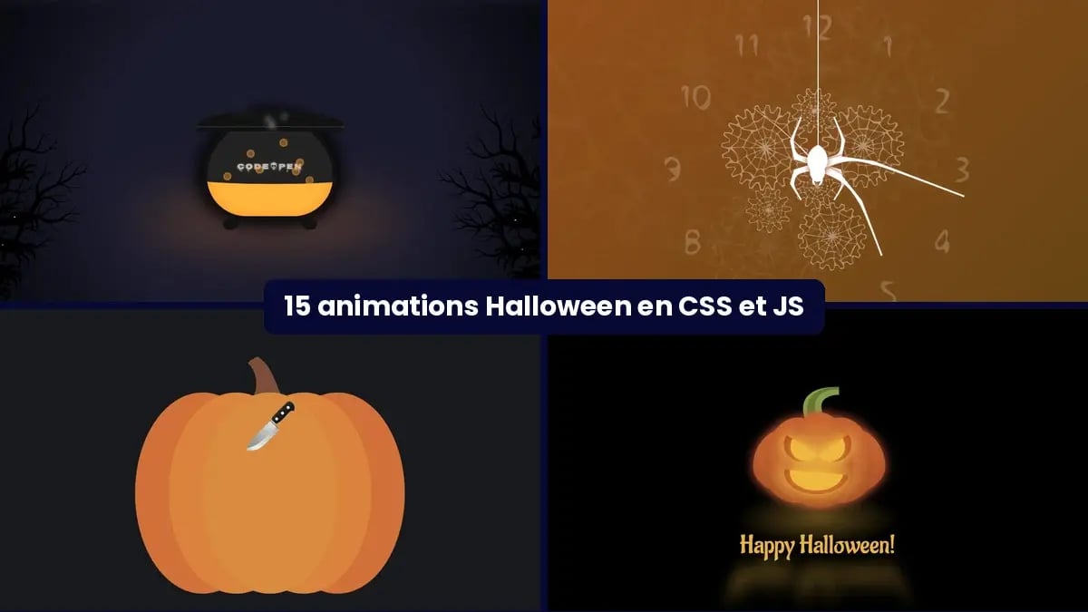 Animations halloween css javascript codepen 2026