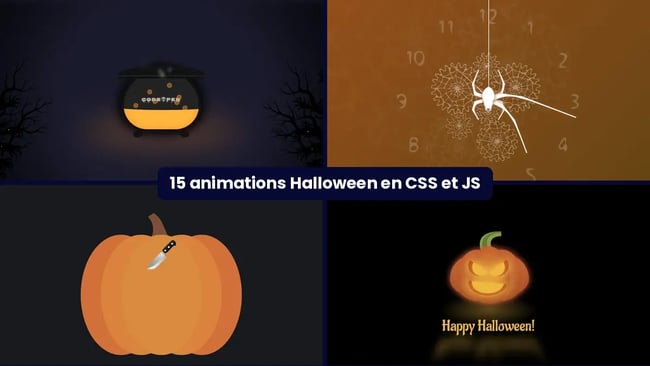 Animations halloween css javascript codepen 2026