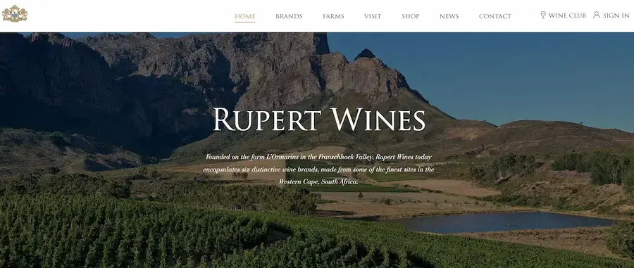Anthonij rupert wines
