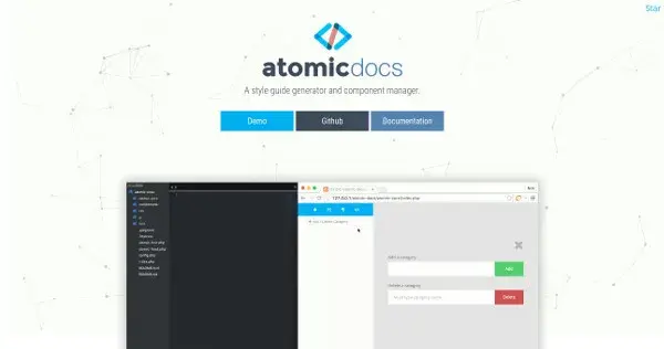 Générateur de documentation projet Atomic