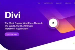 Avis sur le thème WordPress Divi par ElegantThemes