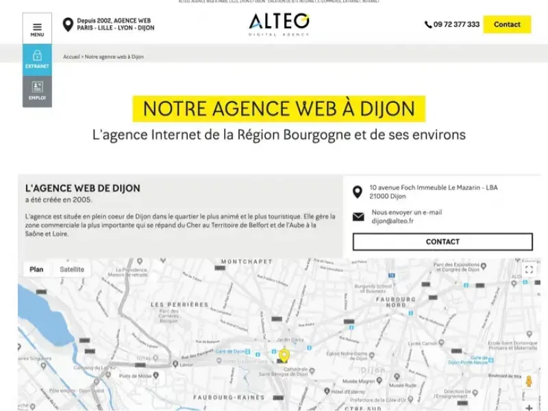 Alteo agence web dijon