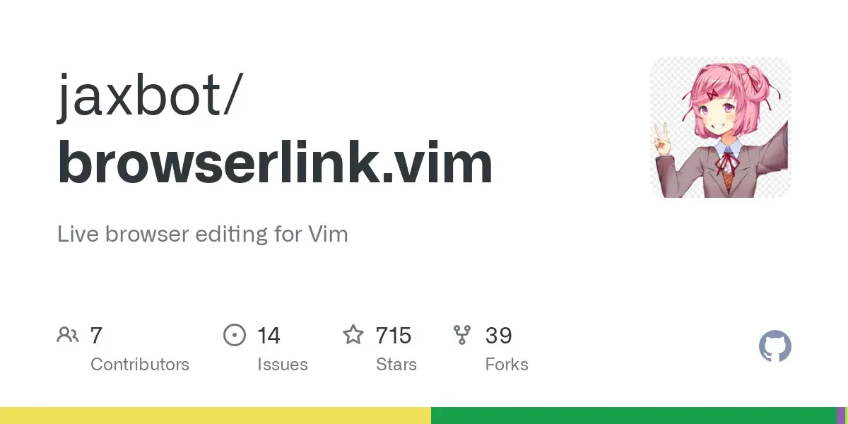 Bdw browserlink vim