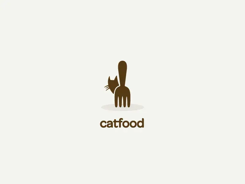Bdw creation graphique nourriture catfood logo jan meeus