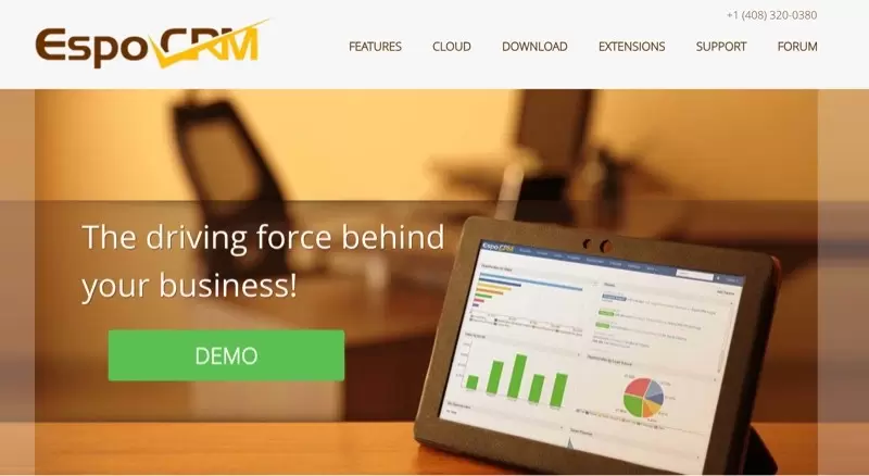 Logiciel CRM gratuit EspoCRM
