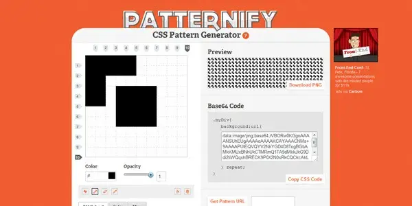 Bdw css generator patternify