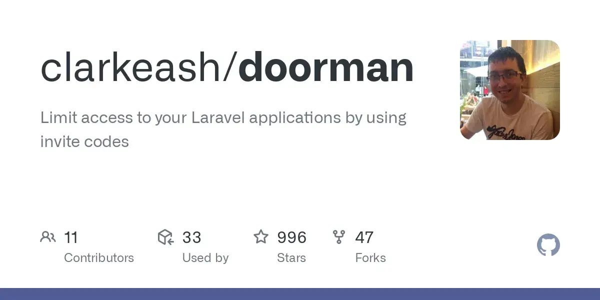 Bdw framework php laravel doorman