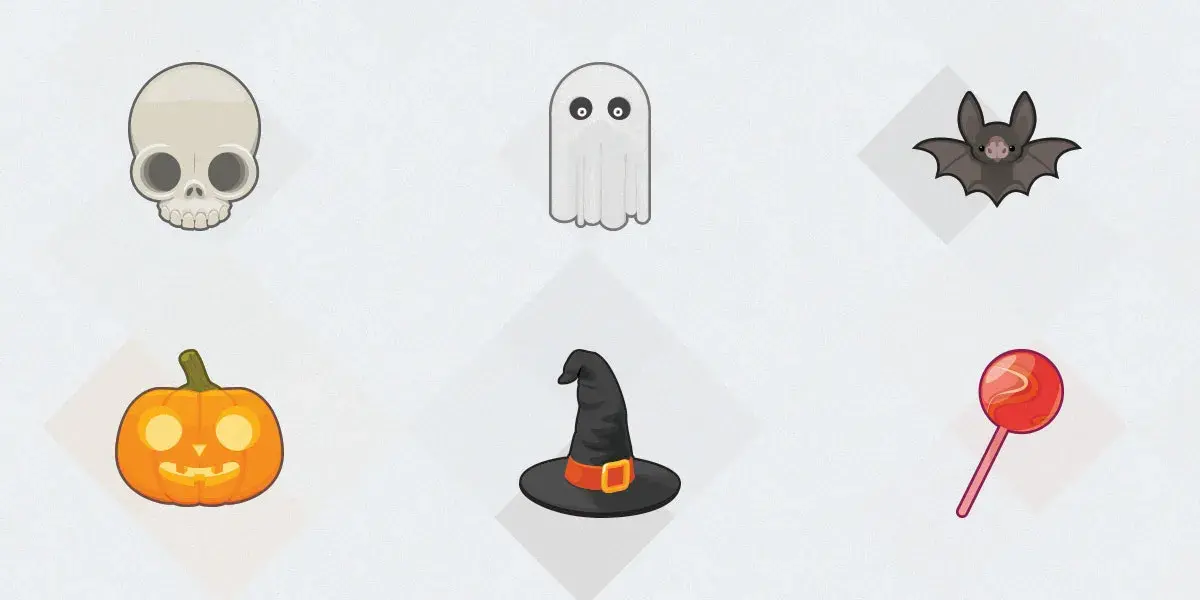 Icônes gratuites sur le thème d'Halloween haute résolution