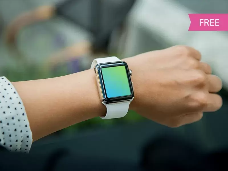 Bdw free apple watch mockup psd