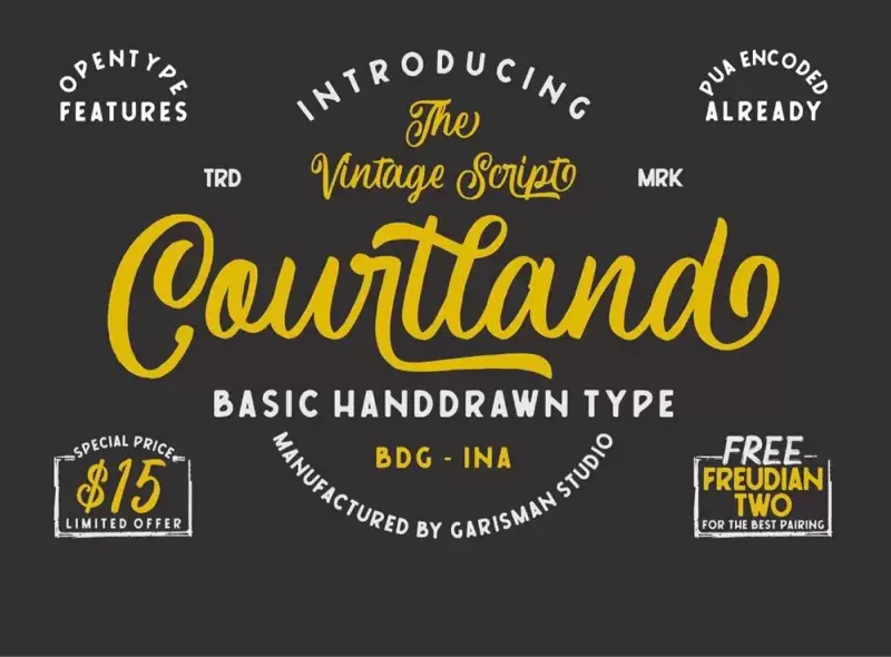 Bdw free font avril 2019 1