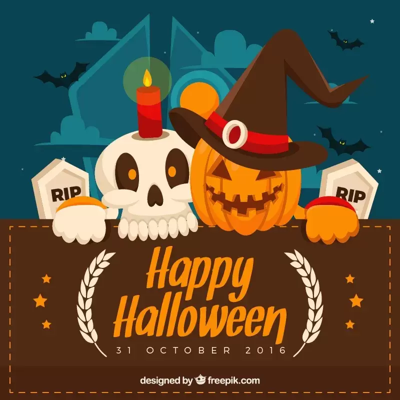 Carte Halloween gratuite