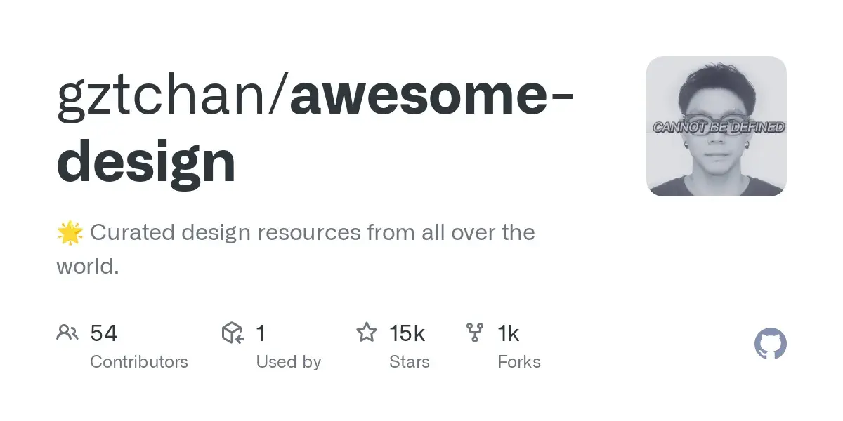 Bdw github awesome design