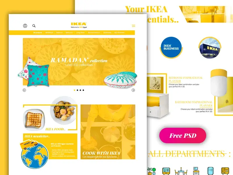 Bdw ikea website ui karaman