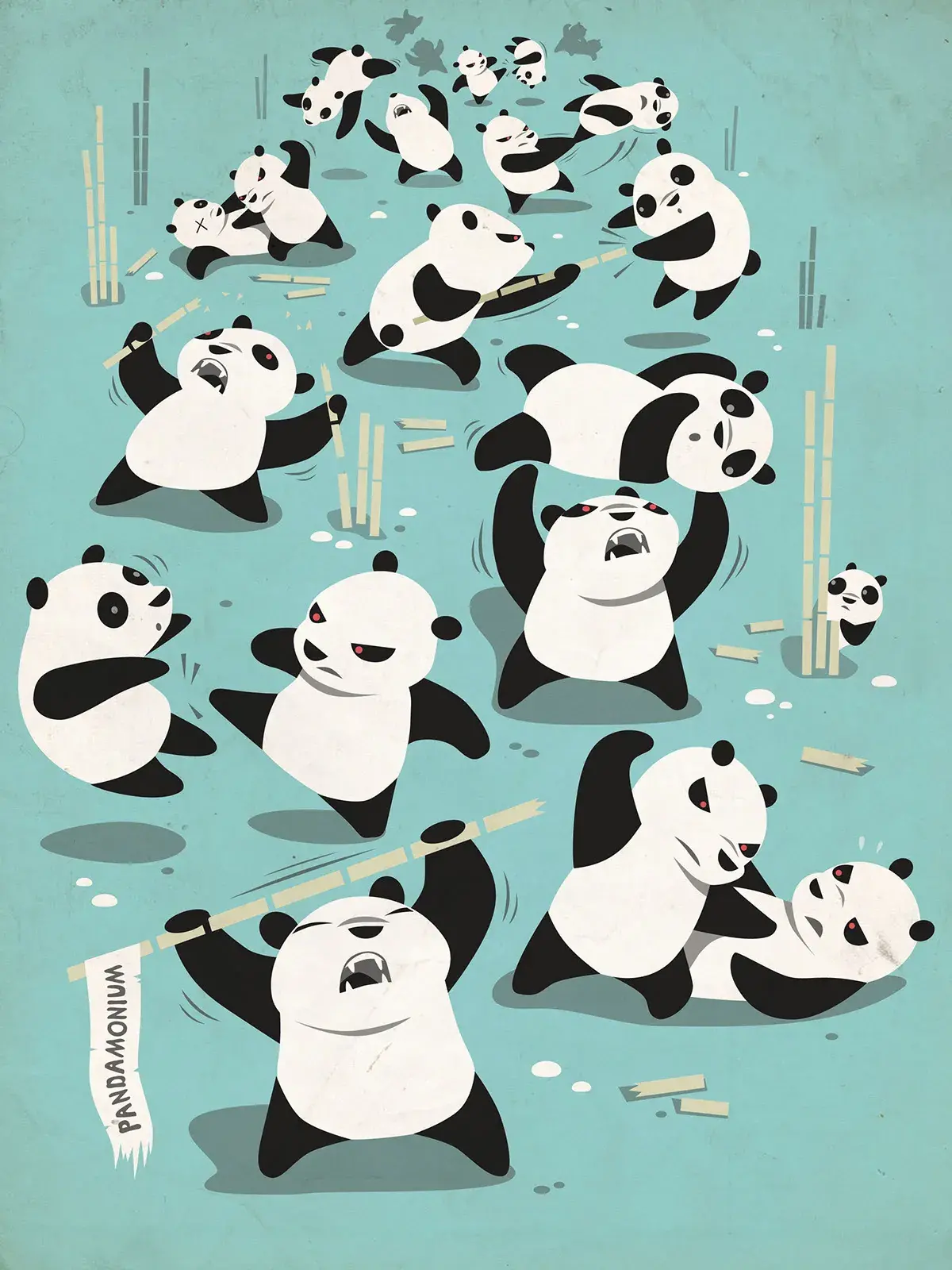 Bdw illustration panda pandomonium marco palmieri