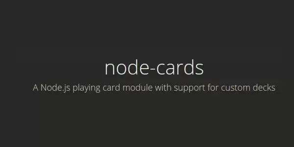 Jeu de cartes nodejs