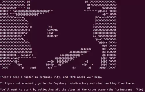 Bdw jeu ligne de commande the command line murders