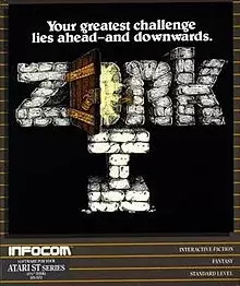 Zork I est un jeu ligne permettant de comprendre la ligne de commande