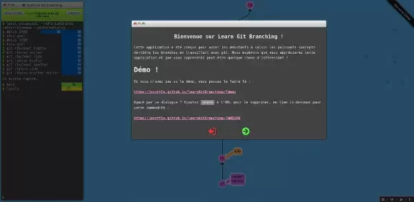 Learn git branching