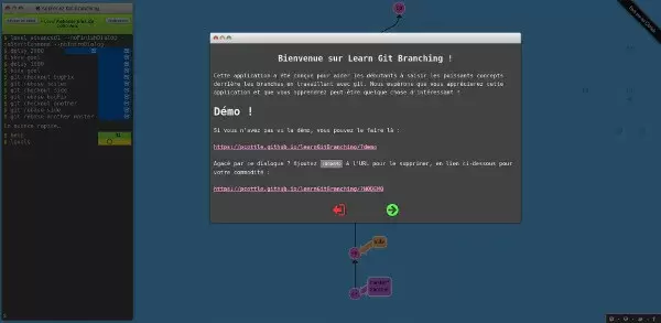Bdw learn git branching bienvenue