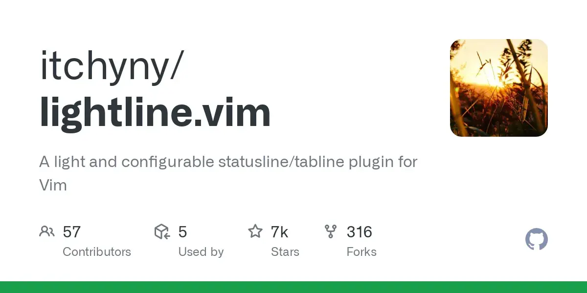 Bdw lightline vim