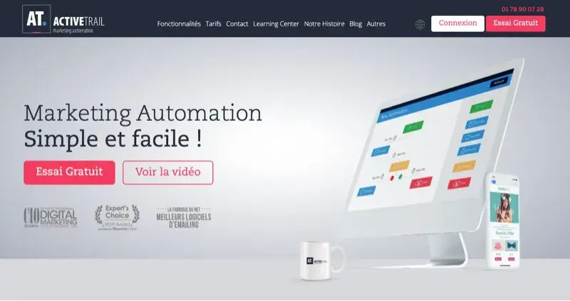 Logiciel emailing activetrail