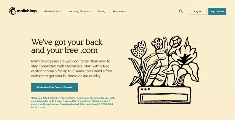 Logiciel emailing mailchimp
