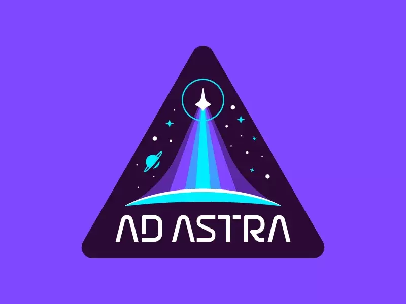 Bdw logo fusee ad astra