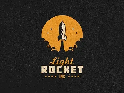 Bdw logo fusee light rocket