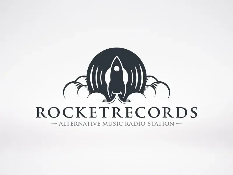 Bdw logo fusee rocketrecords