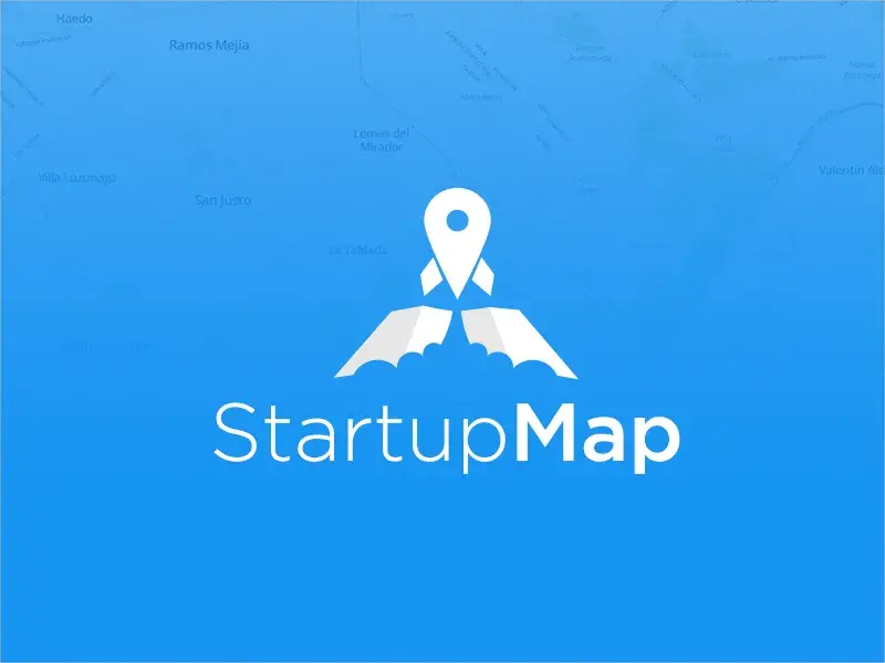 Bdw logo fusee startup map
