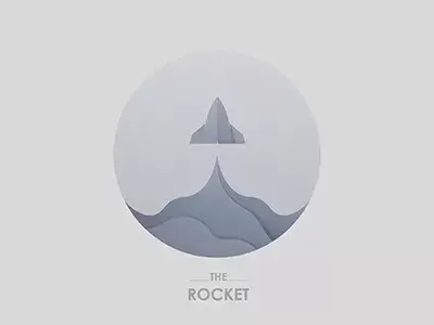 Bdw logo fusee the rocket