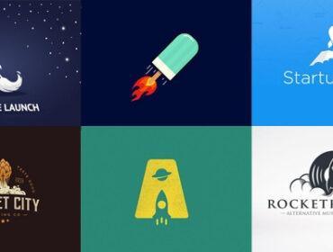 27 logos de fusées avec des idées créatives et originales pour votre inspiration