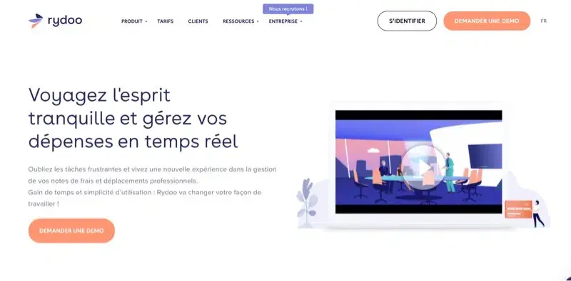 Logiciel note de frais Rydoo