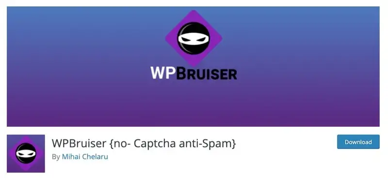 Plugin Wordpress anti spam WP Bruiser