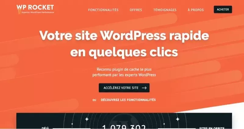 5 plugins de cache pour augmenter la vitesse d'un site WordPress - Blog Du WebDesign