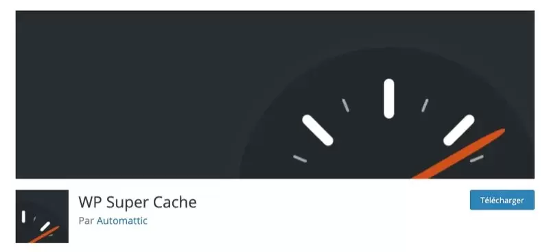 Plugin cache wordpress WP Super Cache