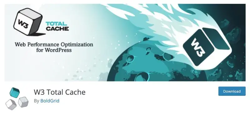 Plugin cache wordpress W3 Total Cache