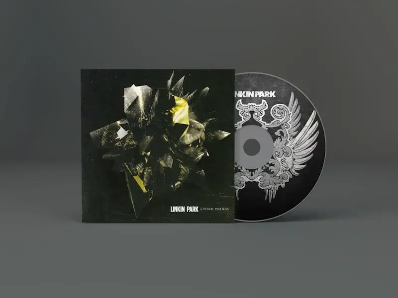 Bdw ressource psd gratuite cd artwork mockup