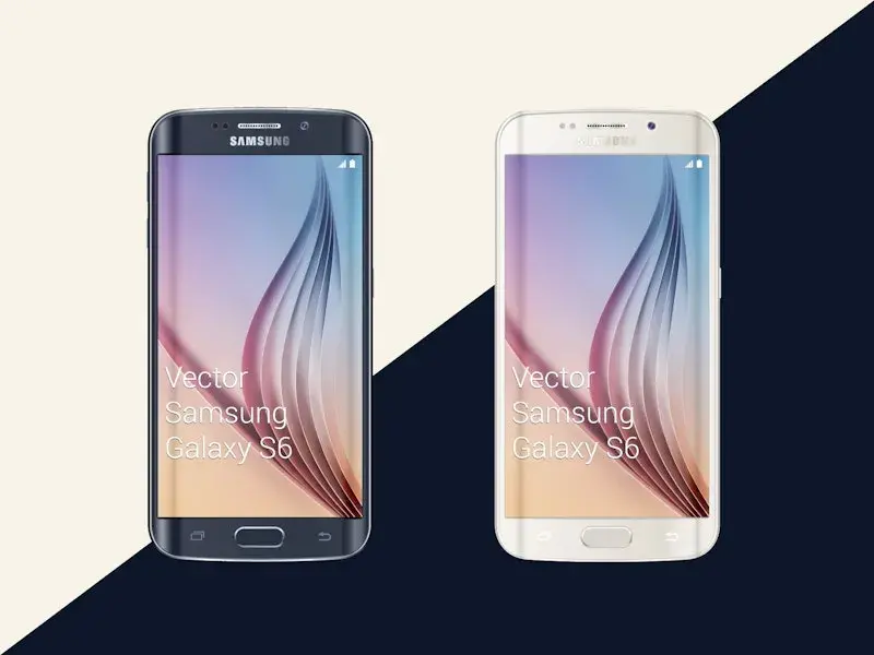 Bdw ressource psd gratuite vector mockup samsung galaxy s6